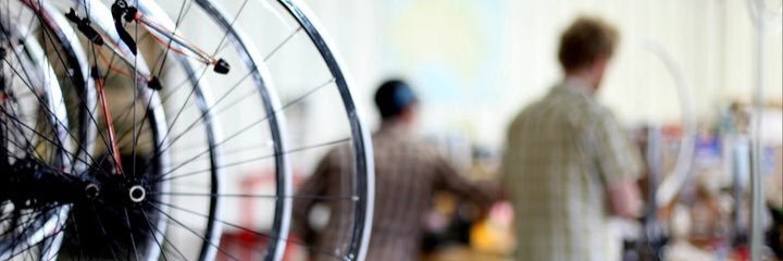 The Wheel Department banner