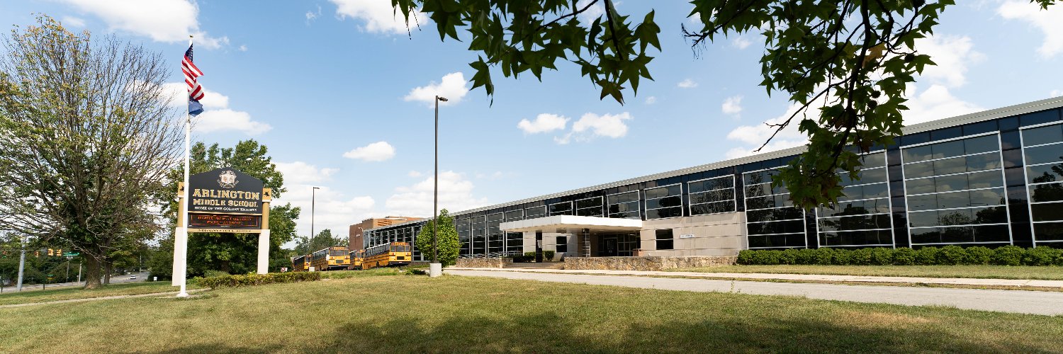 Arlington Middle School banner