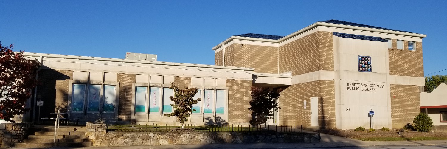 Henderson County Public Library (NC) banner