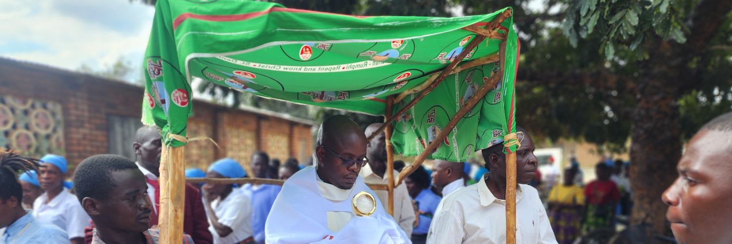 Fr. Edmond Nyoka's banner
