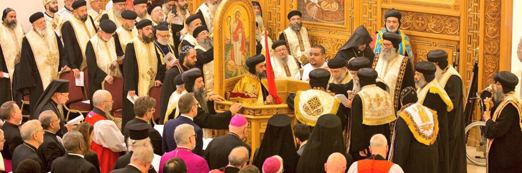 Coptic Orthodox Diocese of London banner