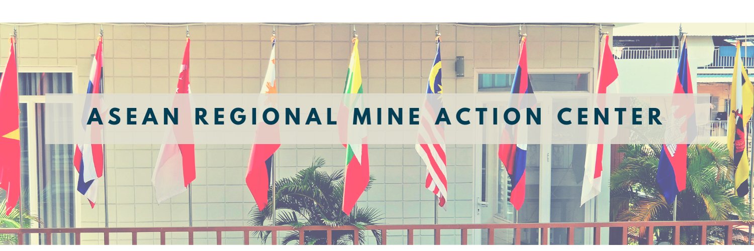 ASEAN Regional Mine Action Center Profile Banner