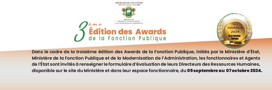 Fonction Publique CI banner