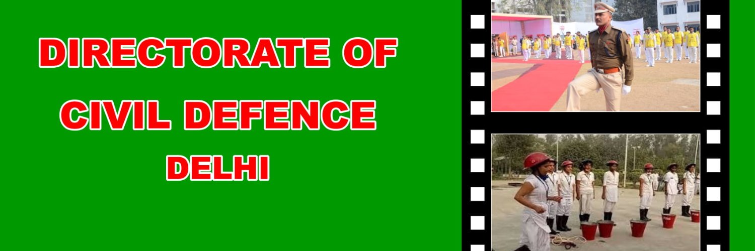 Delhi Civil Defence banner