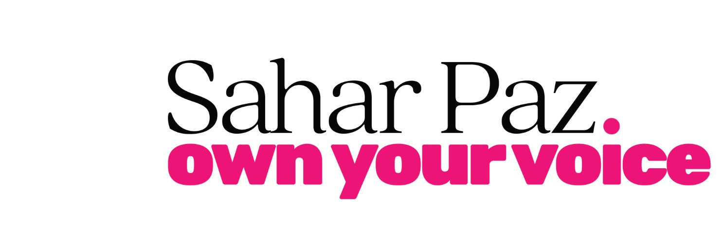 Sahar Paz banner