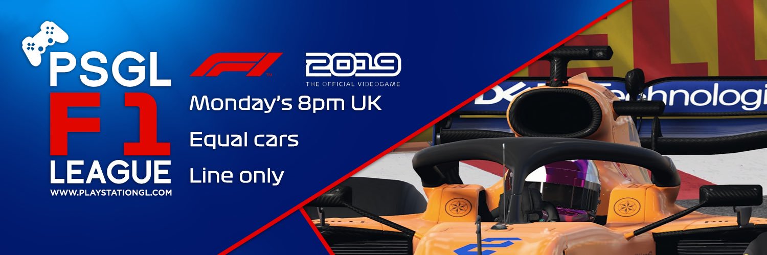 PSGL F1 League banner