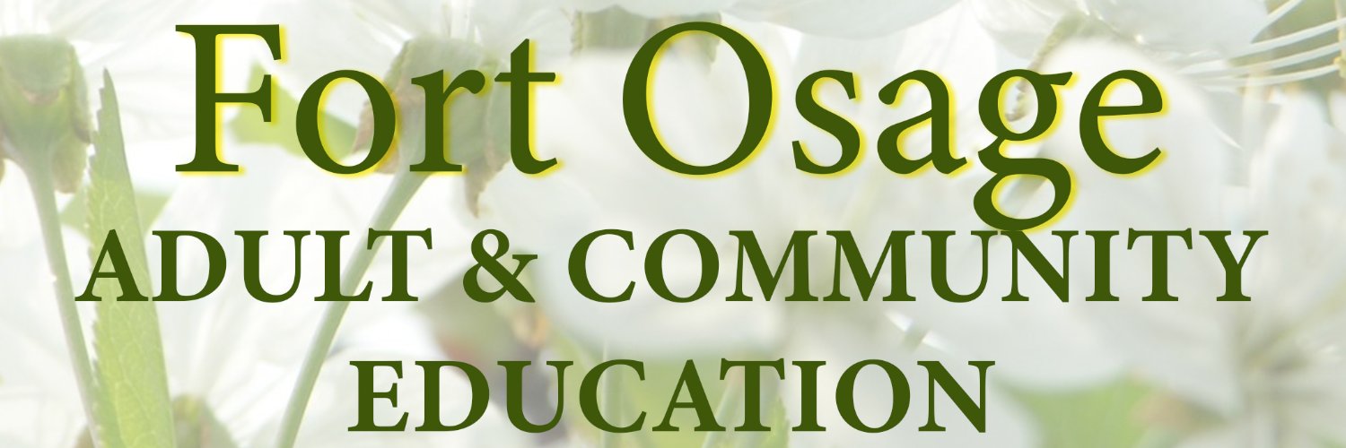 Fort Osage Adult Education banner