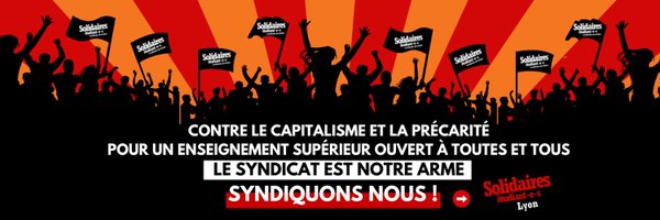 Solidaires Étudiant-e-s Lyon Profile Banner