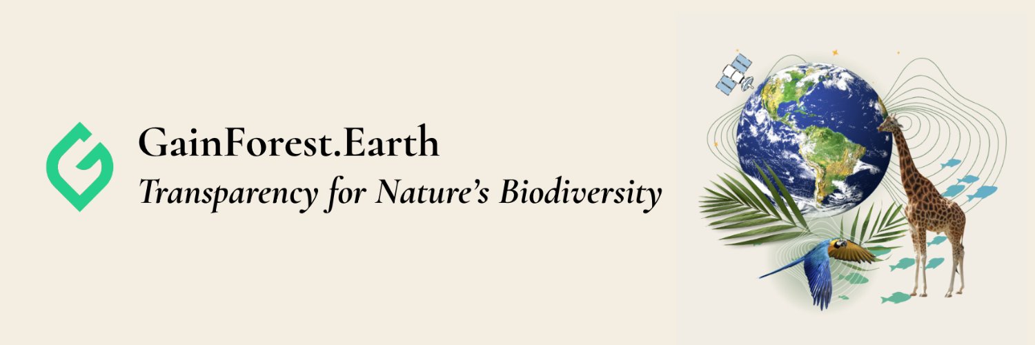 Gainforest.Earth's banner