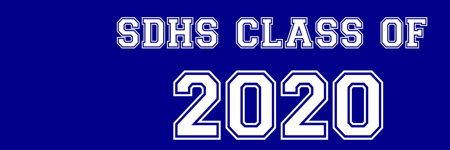 SDHS Class of 2020 banner