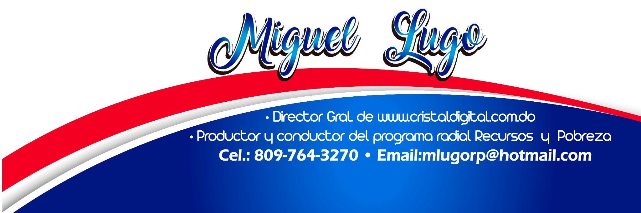 Miguel Lugo banner