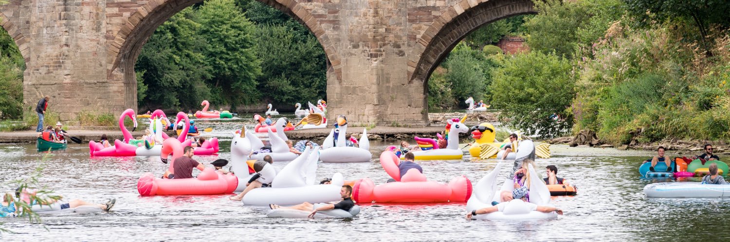 WYE FLOAT banner