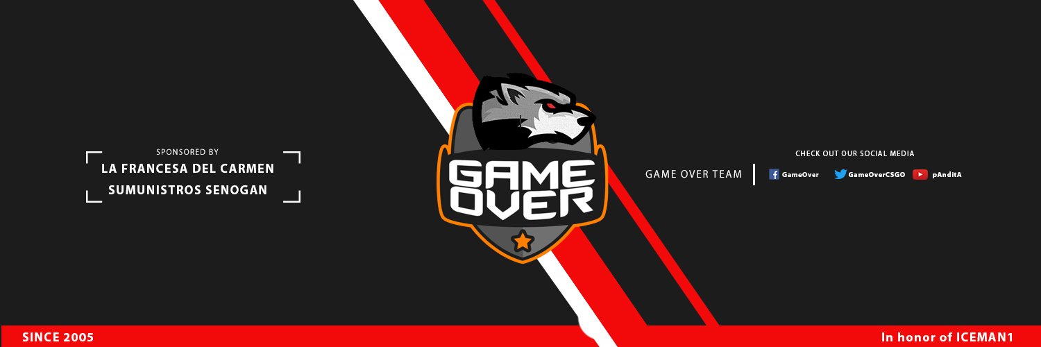 Game Over CSGO banner