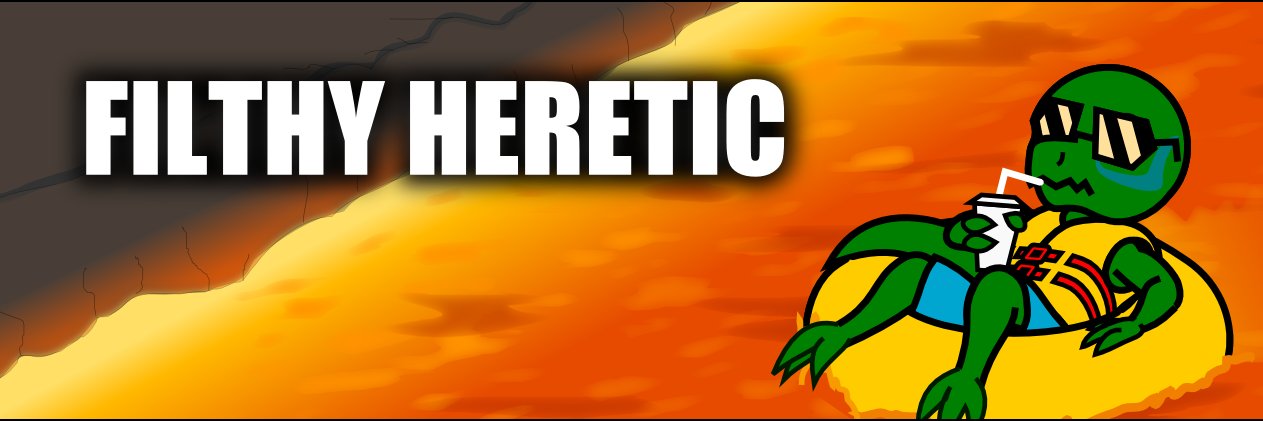 Filthy Heretic banner