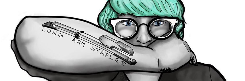 long arm stapler banner