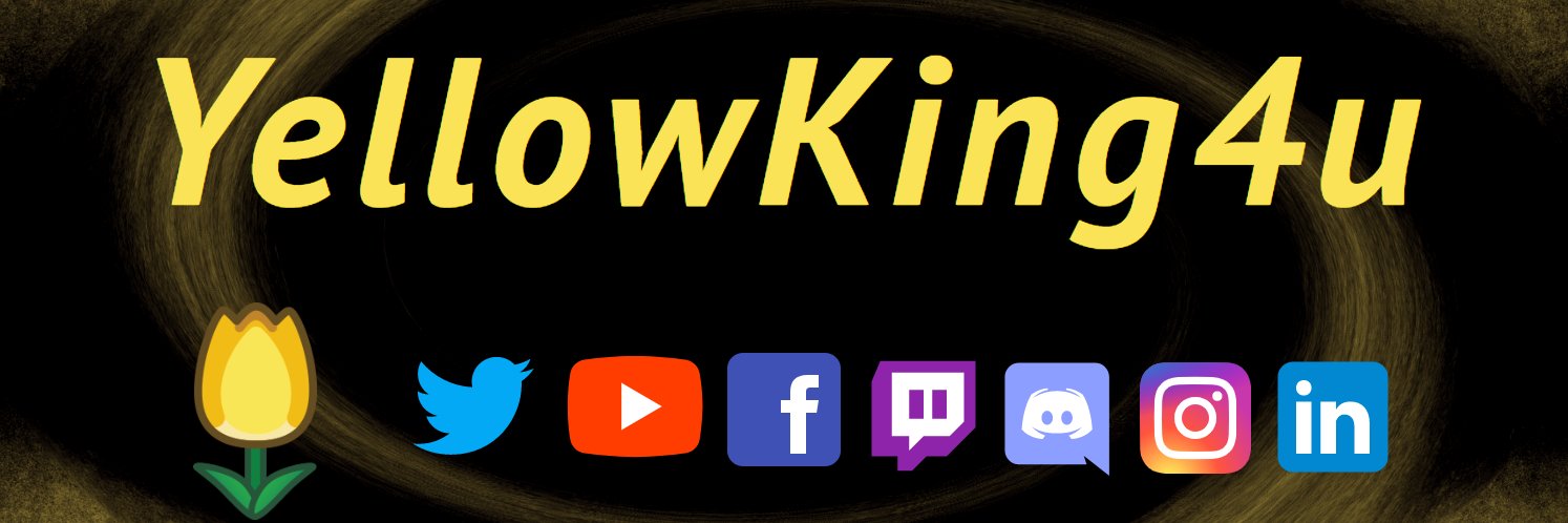YellowKing4u🎮 banner