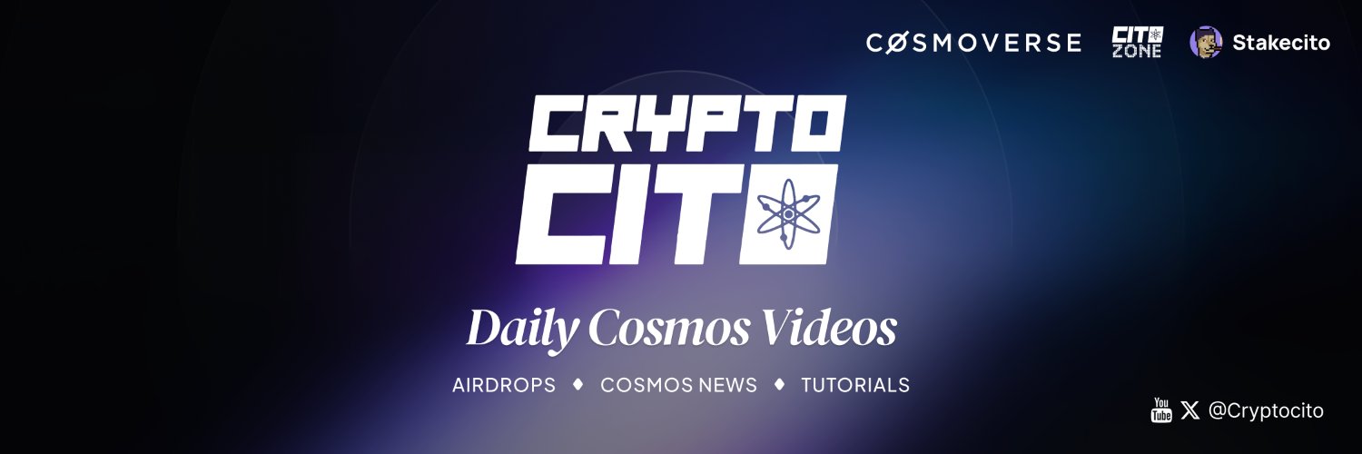 Cryptocito | Cosmos ⚛️'s banner