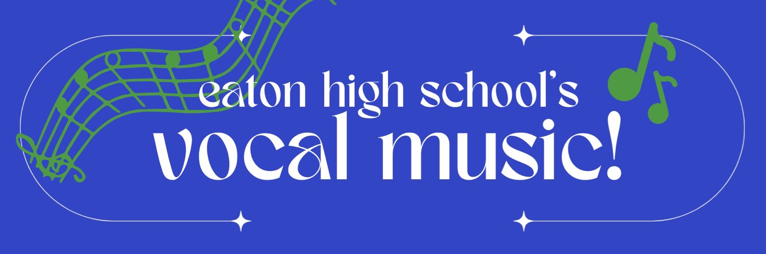 Eaton Vocal Music banner