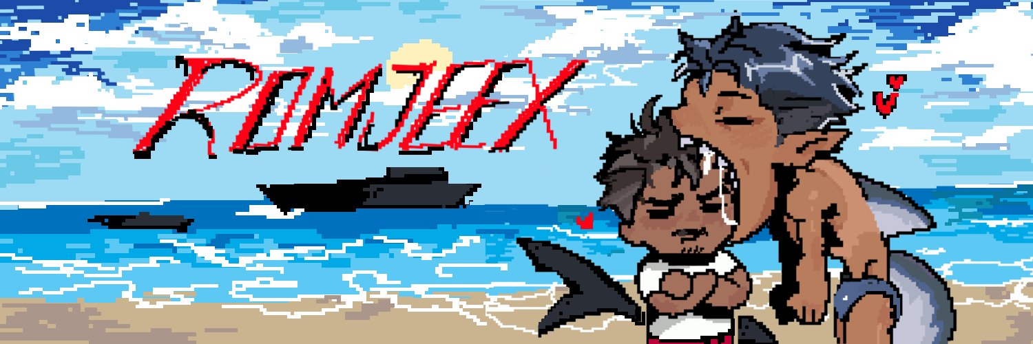 ROMJEEX 🔞 | CUMM|SS|ONS CLOSED | SEMI-HIATUS banner