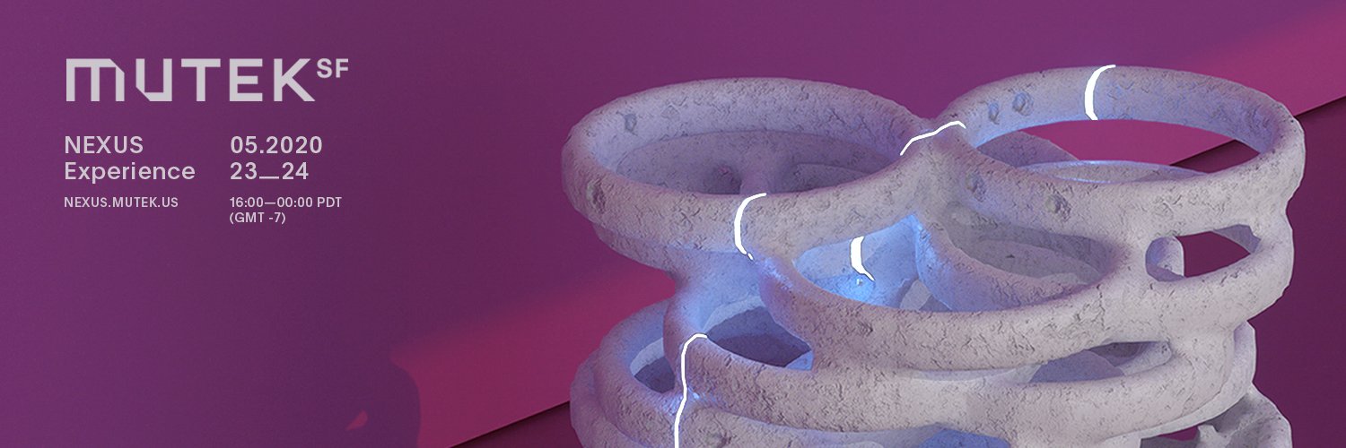 MUTEK San Francisco banner