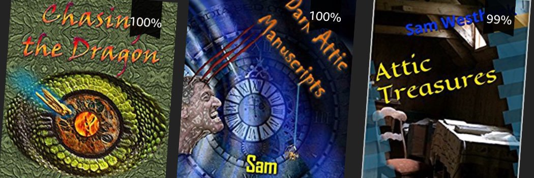 Author Sam Westhoek 📚 banner