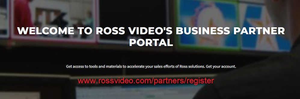 RossVideo Partner Program banner