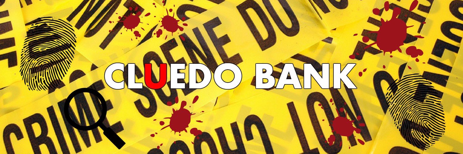 Cluedo Bank banner