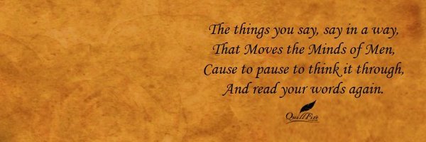 QuillFirePoetry Profile Banner