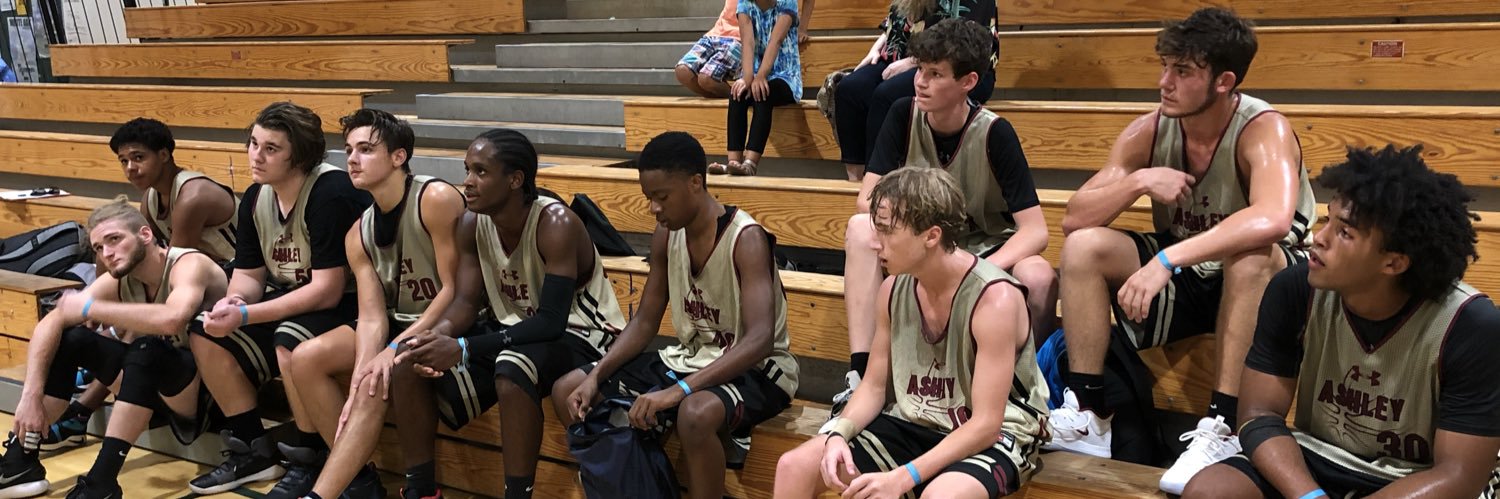 Ashley HS Boys Varsity and JV Basketball 🦅🏀 banner