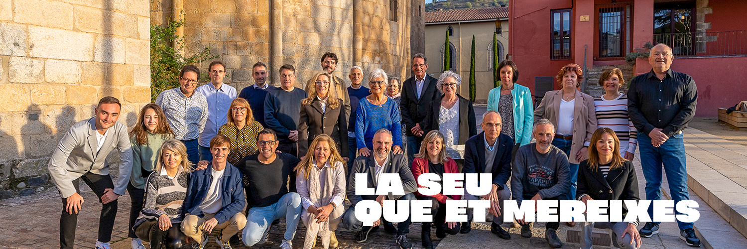 Junts per la Seu d'Urgell's banner
