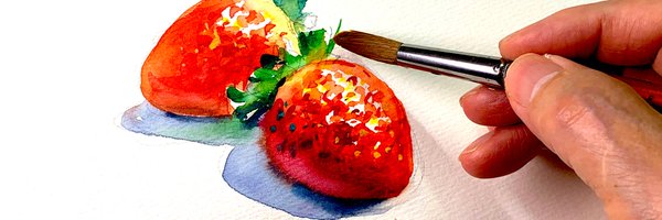 Watercolor by Shibasaki🎨柴崎春通 Profile Banner