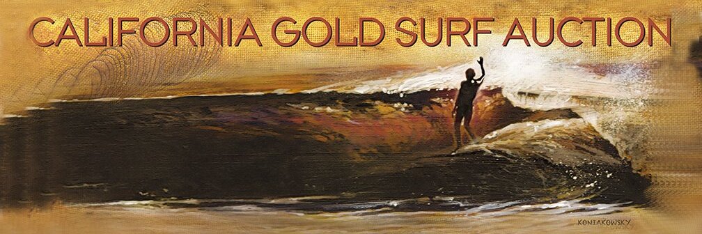 California Gold Surf Auction - International banner