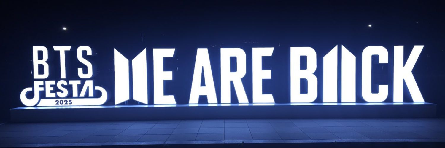BTS⁷ Year ⦿ ☰ ☲💜💜💜💜💜💜💜 banner