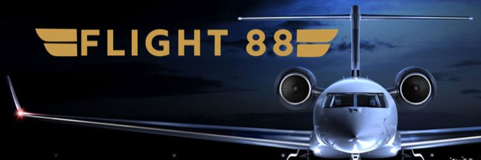 Flight 88's banner