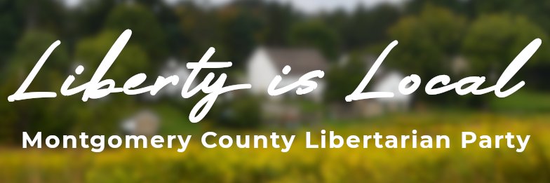 Montco Libertarian Party banner