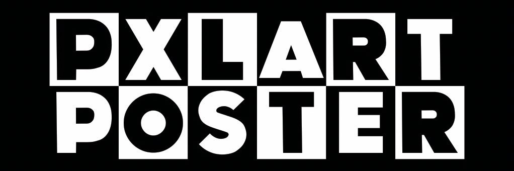Pixelartposter banner