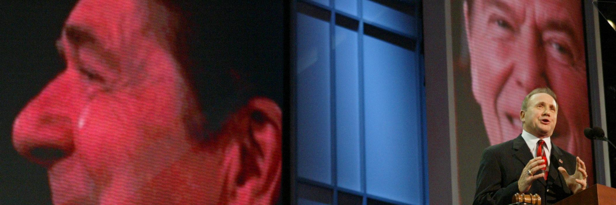 Michael Reagan banner