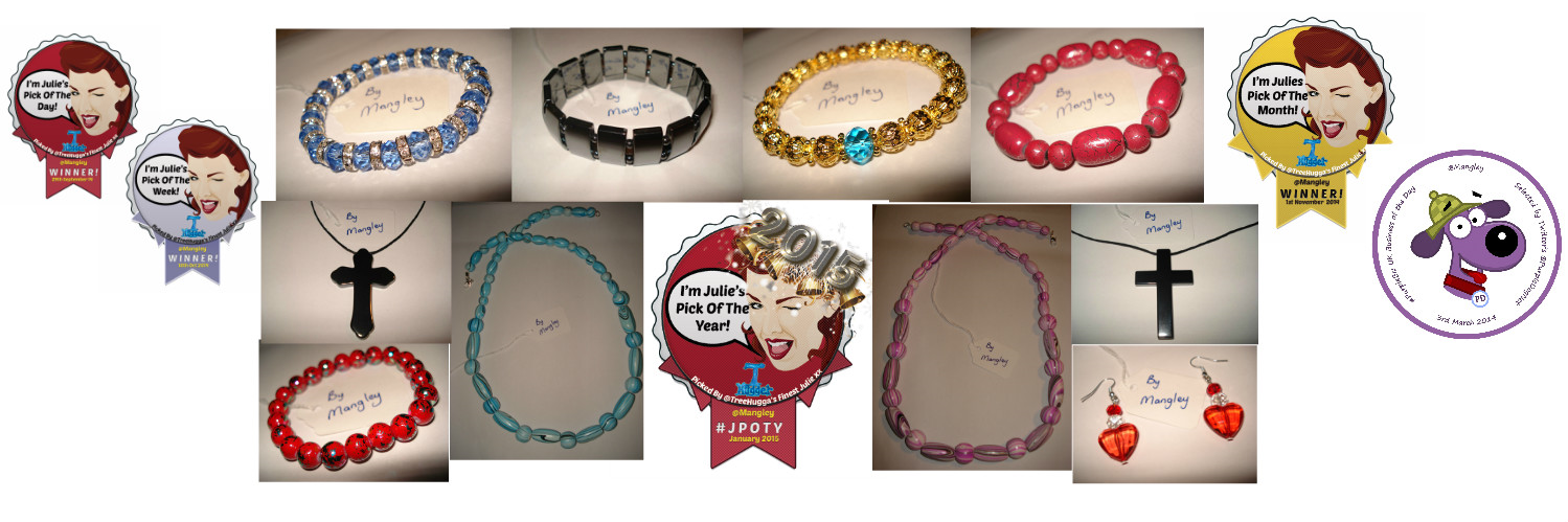 Mangley Town, Scenics & Jewellery banner