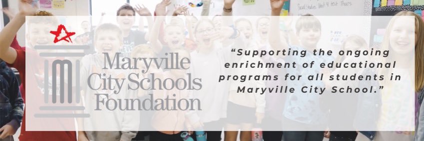 Maryville City Schools Foundation banner