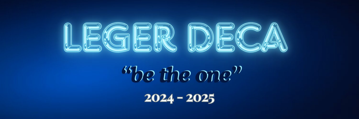 Cardinal Leger DECA banner