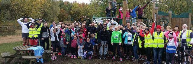 BedfontLakes parkrun banner