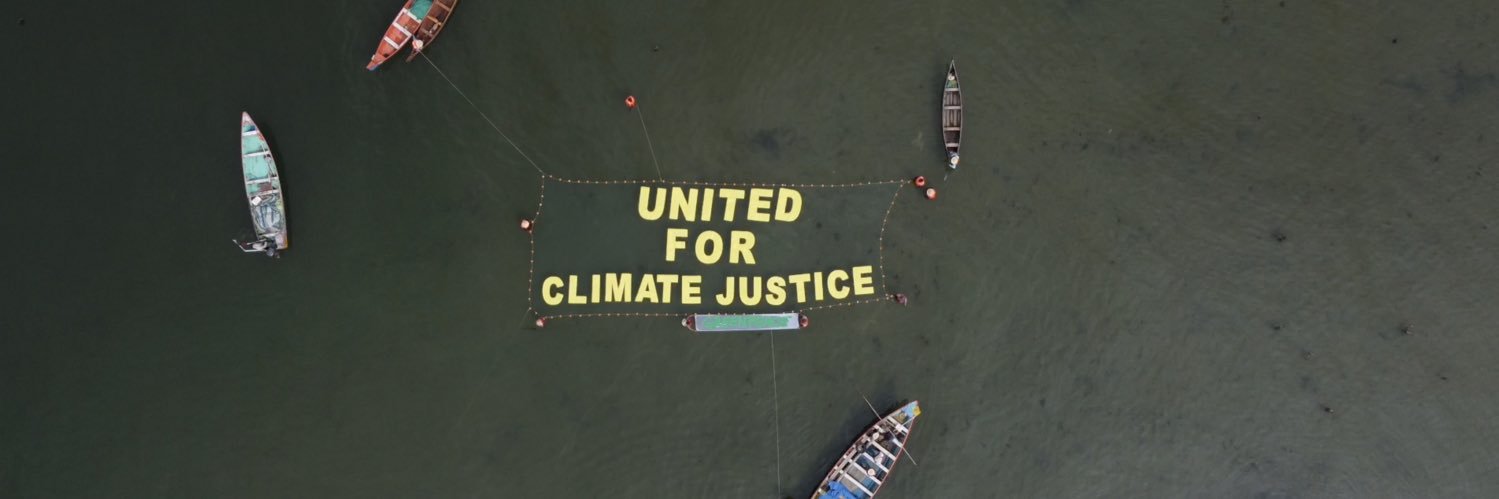 greenpeaceindia's profile banner image