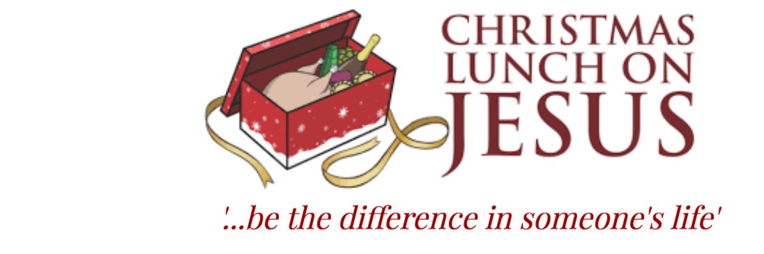 Christmas Lunch On Jesus - Jesus House. banner
