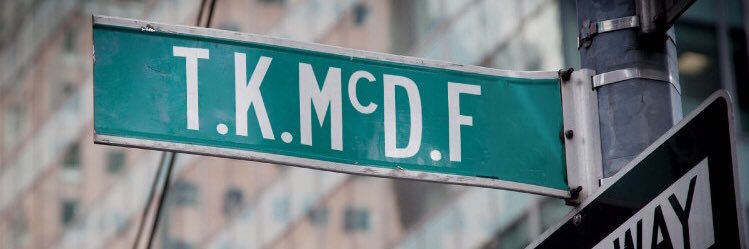 The Kieran McDade Foundation banner