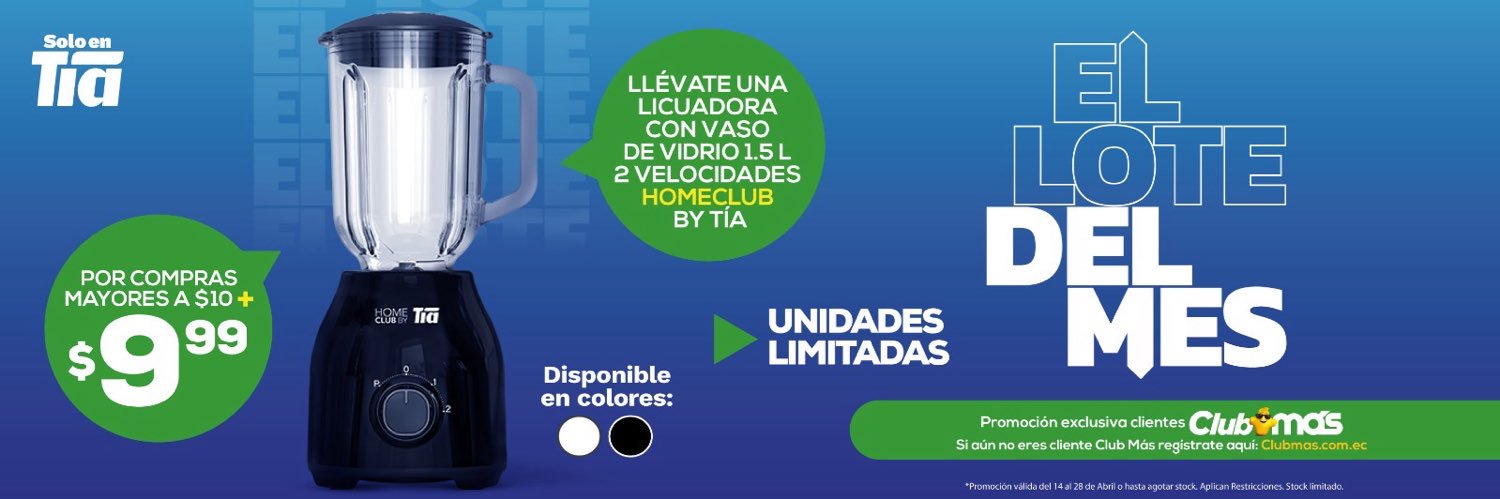 ALMACENES TIA banner