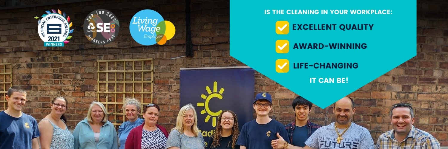 Radiant Cleaners banner