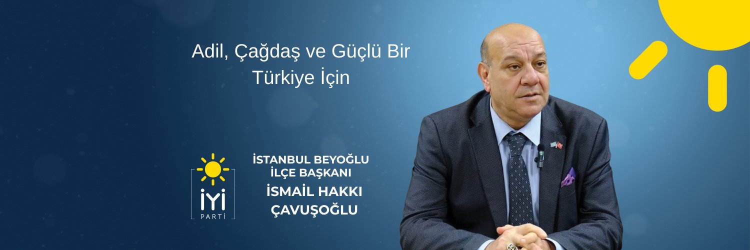 İYİ Parti Beyoğlu İlçe Başkanlığı banner