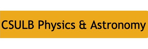 CSULB Physics banner