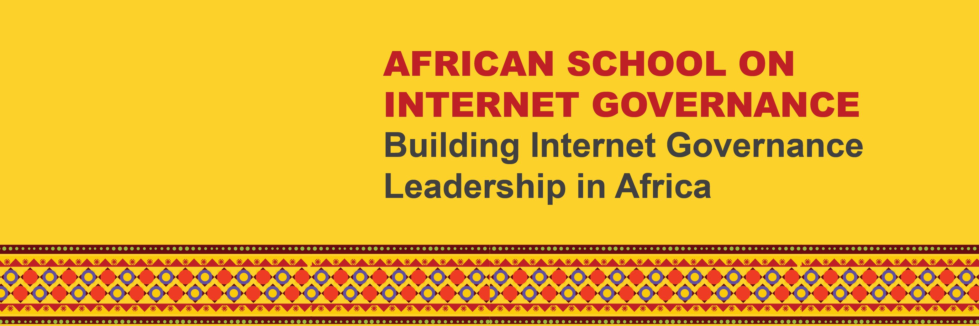 African School on Internet Governance banner