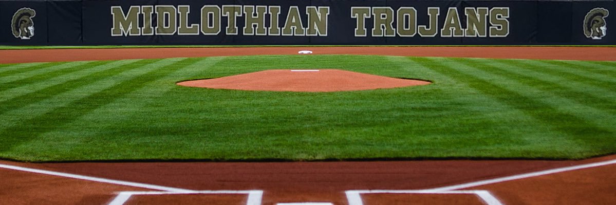 Midlothian Trojans Baseball banner